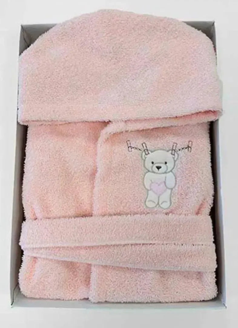 Accappatoio spugna neonata Gary Z7706