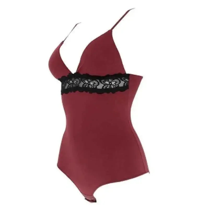 Body donna spalla stretta cotone e pizzo Cotonella AD703