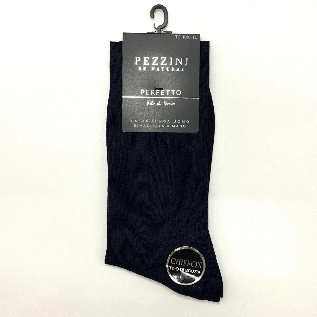 Confezione da 3 paia di Calze lunghe uomo Pezzini modello UGB-Perfetto in filo di Scozia