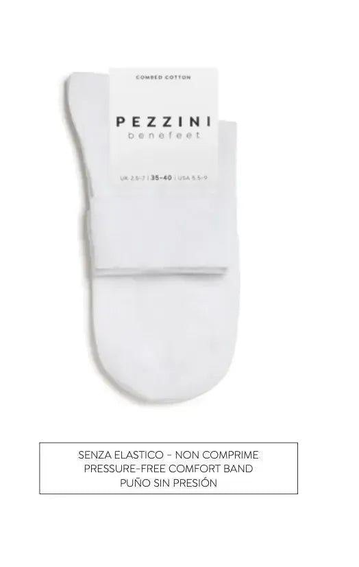 Confezione da 3 paia di calze donna risvoltina Pezzini in caldo cotone Relax DCZ-551