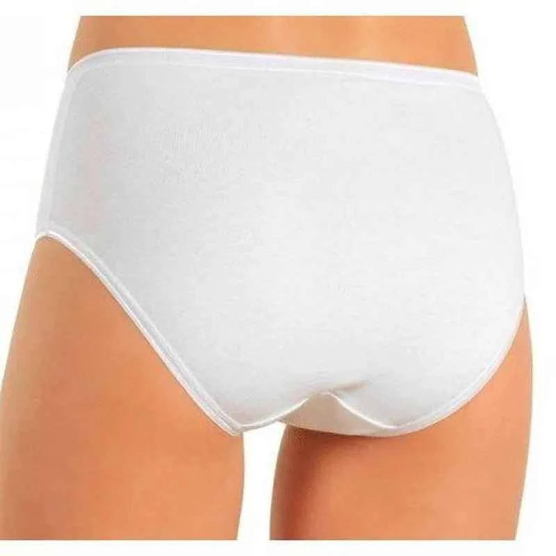 Confezione da 3 slip donna modello Midi Jadea cotone bielastico 7002