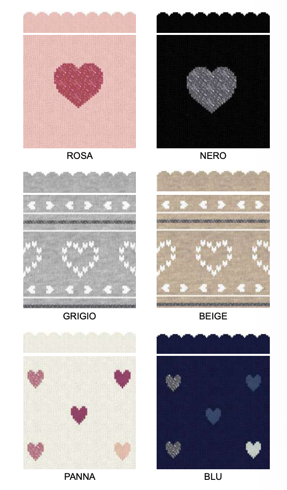 Confezione da 6 paia di calze bambina corte Meritex caldo cotone 4545 Sandy