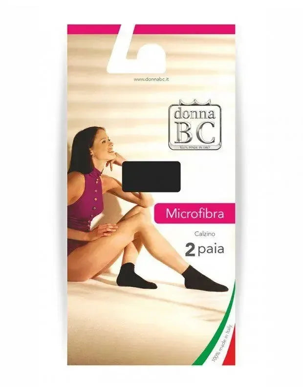 Confezione da 6 paia di calze donna modello calzino Donna BC Micro 50