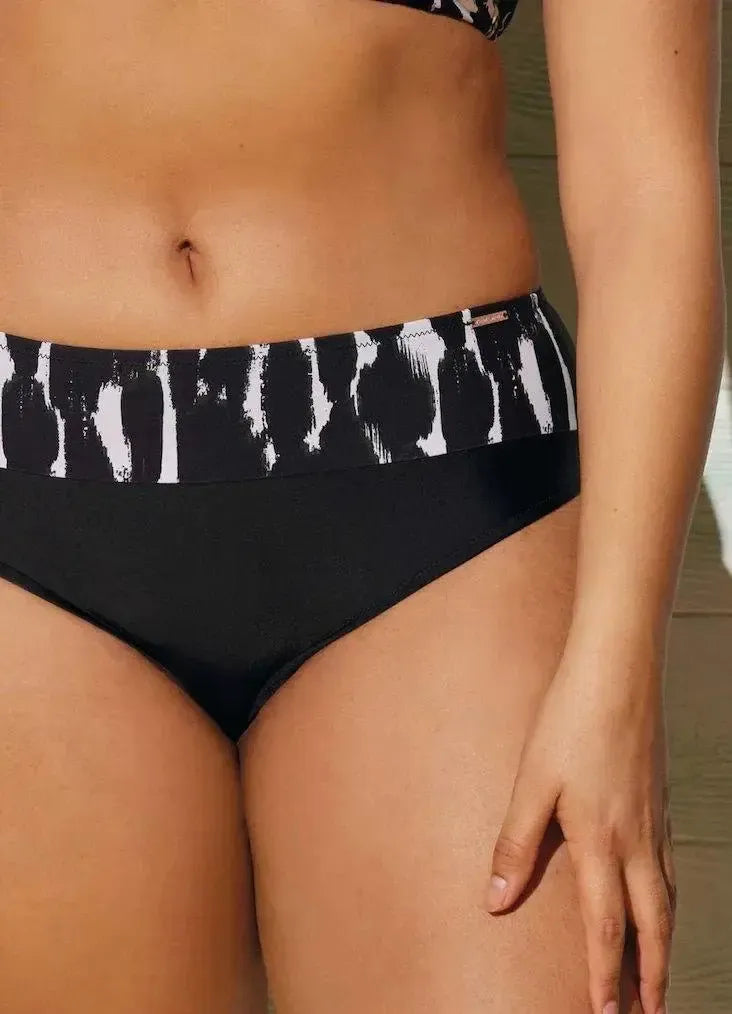 Costume da bagno donna bikini coppa C con ferretto e slip midi Ysabel Mora 82361