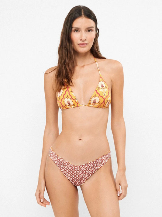 Costume da bagno donna bikini triangolo e slip brasiliano Gisela 30399