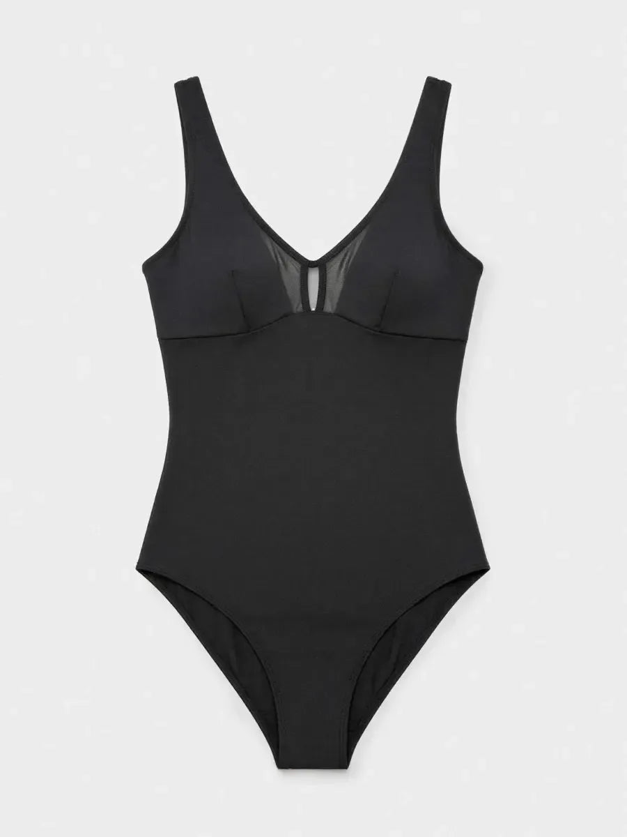 Costume da bagno donna intero senza ferretto tessuto high tech Gisela 30292