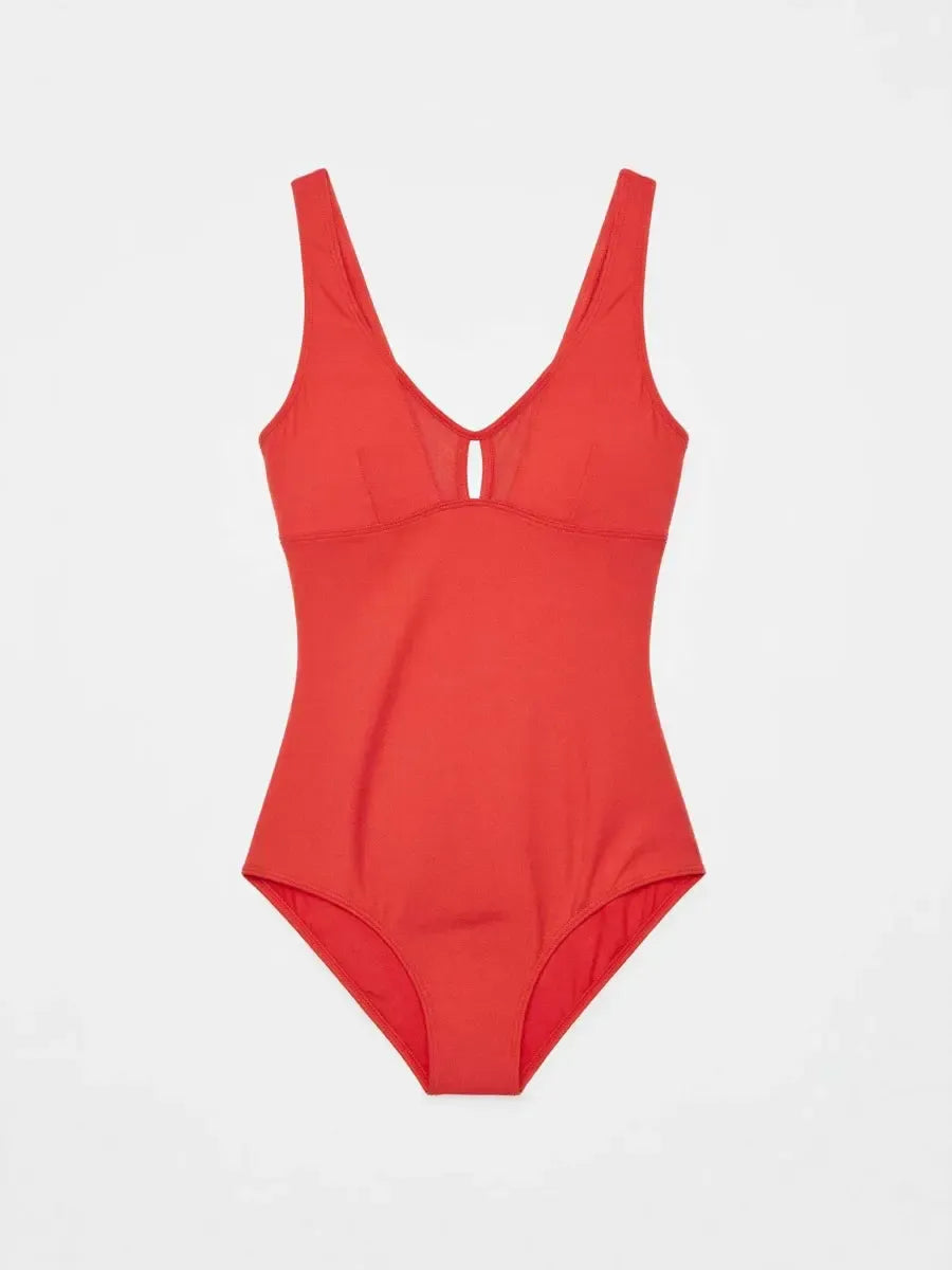 Costume da bagno donna intero senza ferretto tessuto high tech Gisela 30292