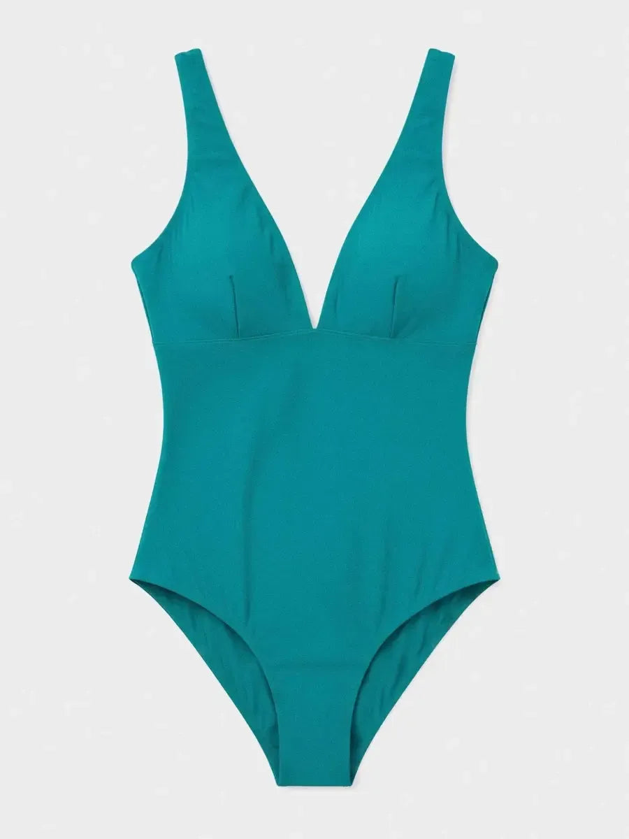 Costume da bagno donna intero senza ferretto tessuto high tech Gisela 30335
