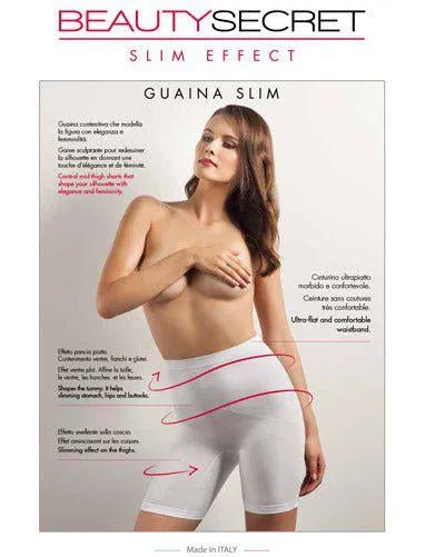 Guaina Slim modellante in soft touch microfibra Beauty Secret Slim Effect