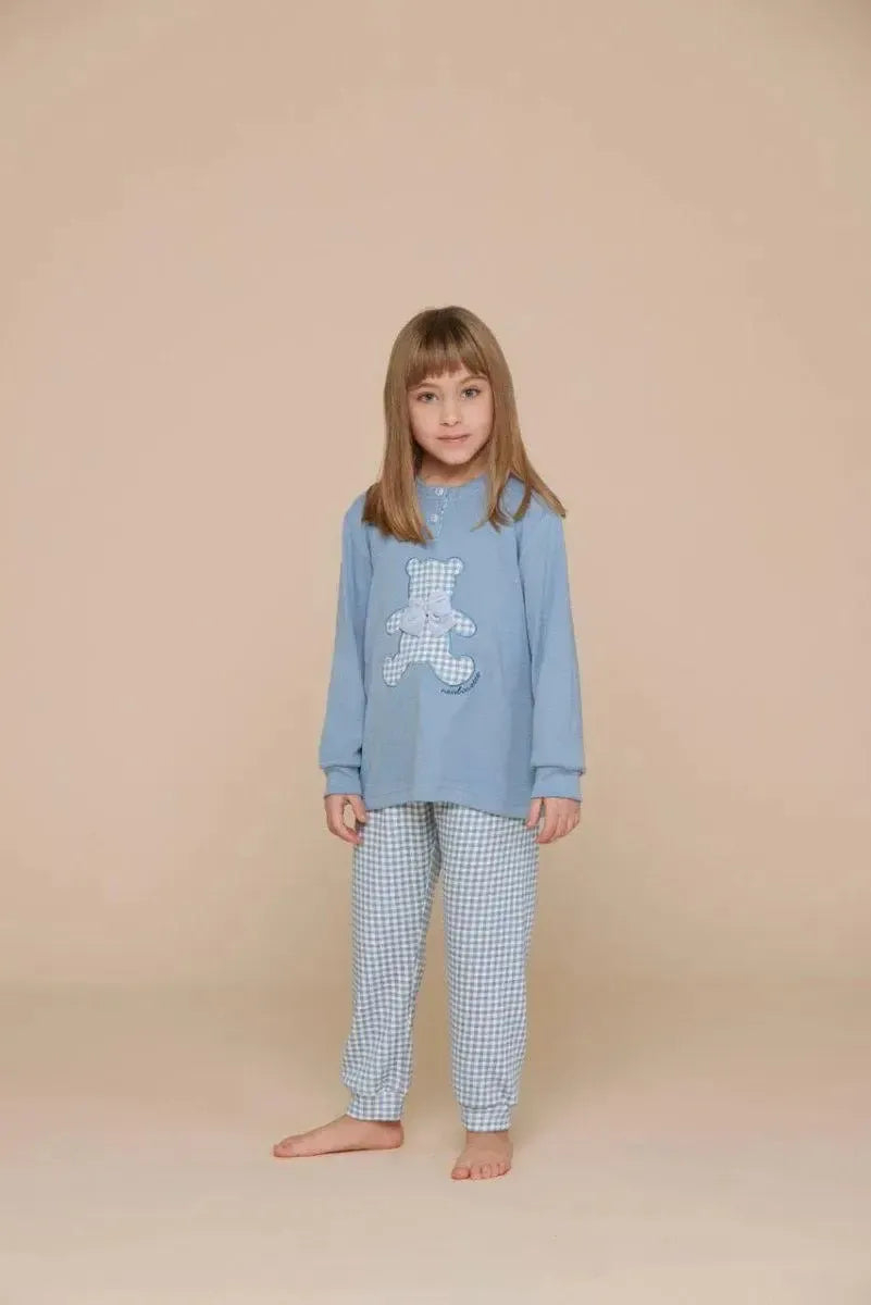 Pigiama bambina caldo cotone Noidinotte FE2274