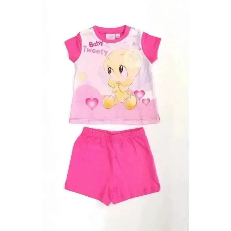 Pigiama bambina cotone Titti Disney baby corto
