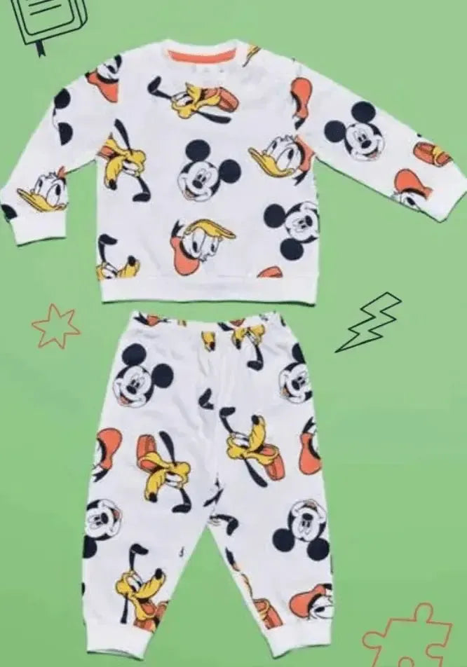 Pigiama cotone estivo Mickey Mouse Disney neonato bambino DY32P4250