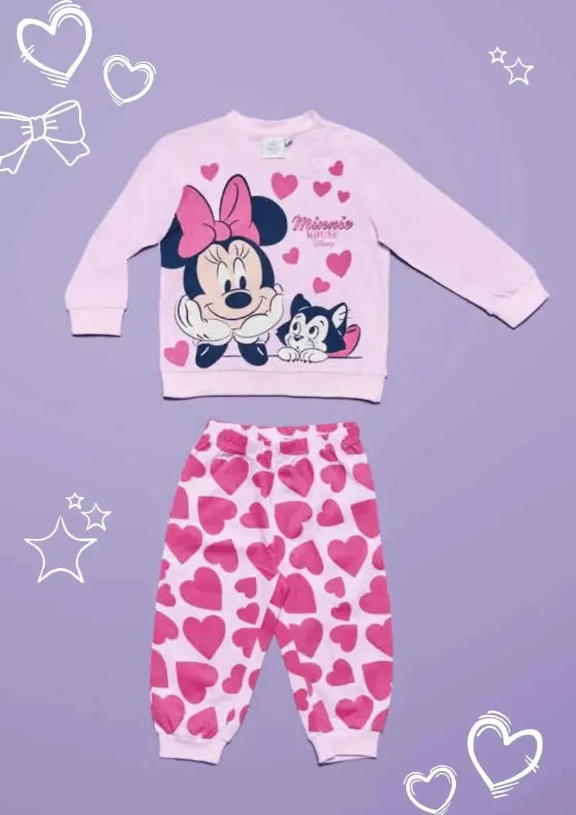 Pigiama cotone estivo Minnie Disney neonata bambina DY32K4157