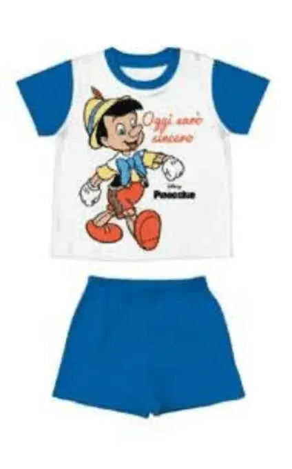 Pigiama cotone estivo Pinocchio Disney neonato bambino DY34A4158
