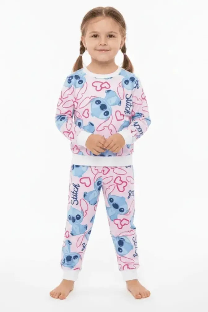 Pigiama cotone estivo Stitch Disney neonata bambina DY32A9725