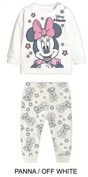 Pigiama cotone felpato Minnie Disney neonata bambina DY32A1409