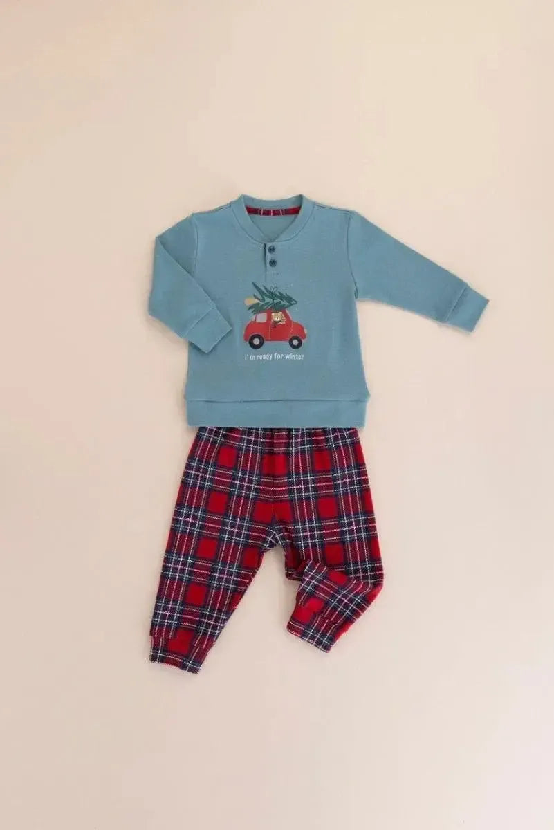 Pigiama neonata/o interlock bambina bambino Noidinotte FT733