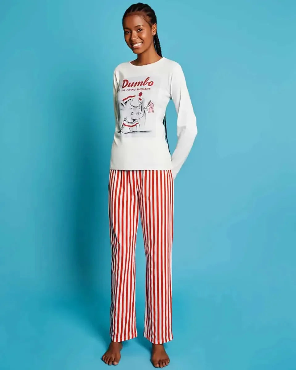 Pigiama puro cotone donna Dumbo DYD3831