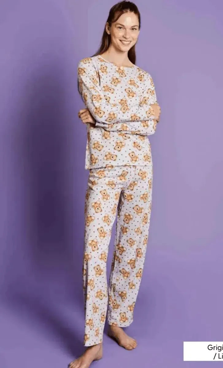 Pigiama puro cotone donna Trudi TRD3847