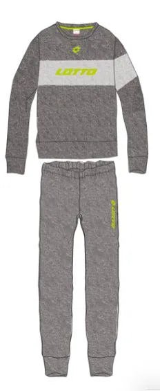 Pigiama ragazza interlock Lotto LP2061