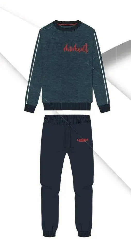 Pigiama uomo Legea caldo cotone interlock PG44204