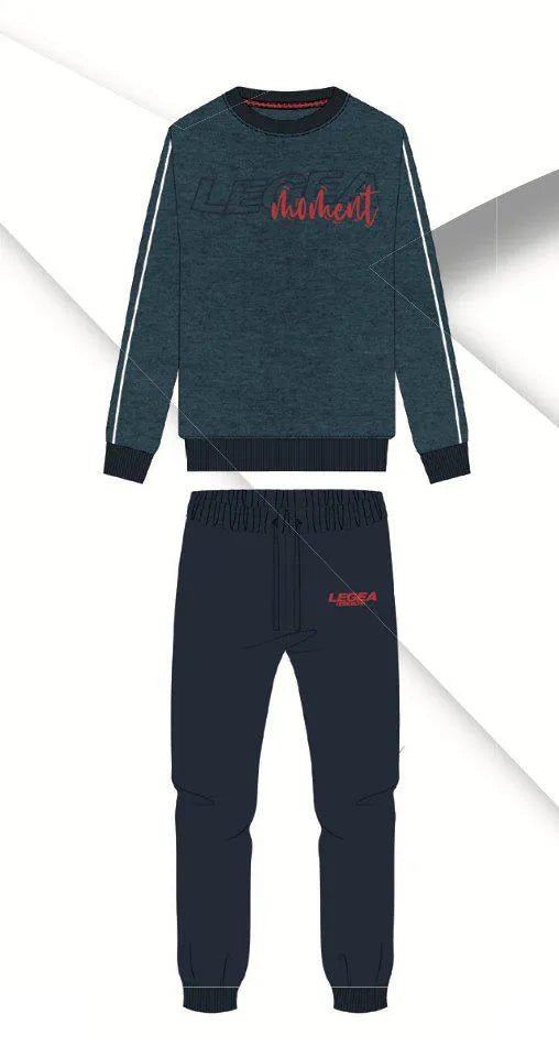 Pigiama uomo Legea caldo cotone interlock PG44204