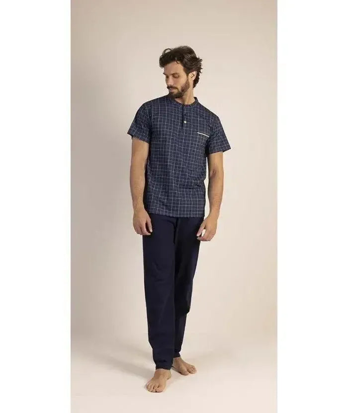 Pigiama uomo mezza manica Gary calibrato jersey puro cotone 6163CONF