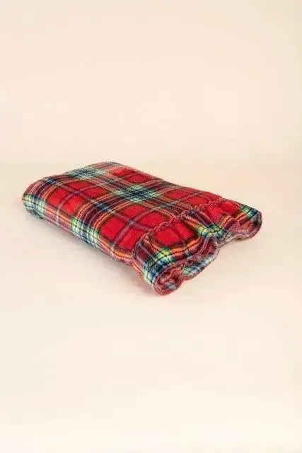 Plaid coral con Rouches Noidinotte BC876