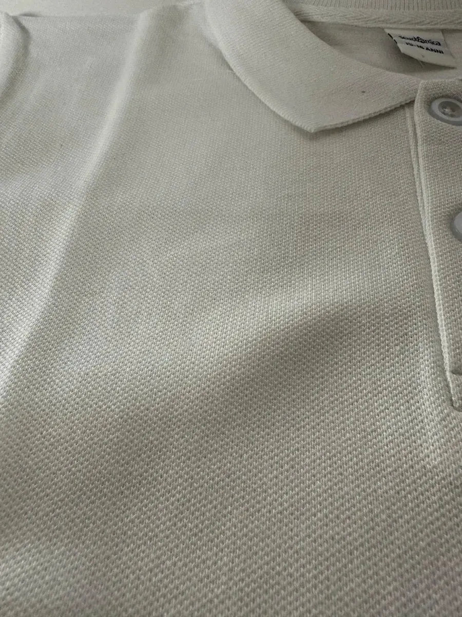 Polo manica corta bambini ScuolAmica cotone fresco piquet 003/004