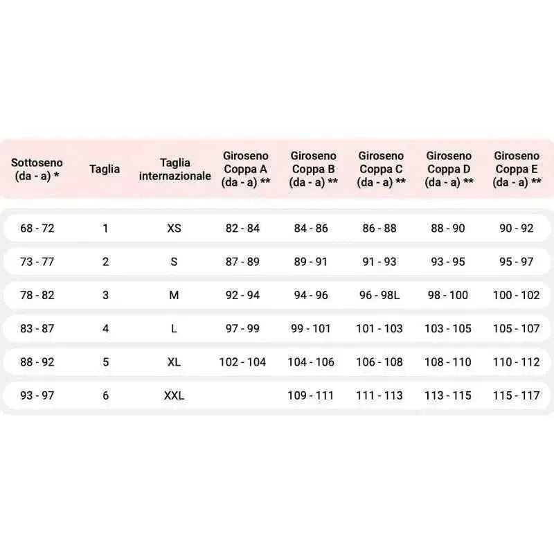 Reggiseno Lormar modello Prestige a balconcino Push Up