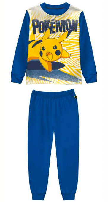 Pigiama caldo cotone Pokemon interlock bambino baby PK40M7811