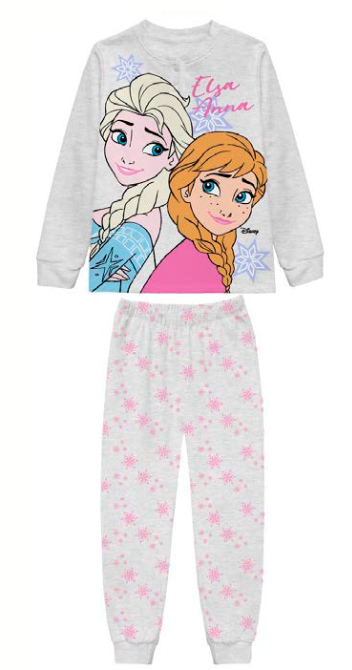 Pigiama cotone felpato Frozen bambina baby DY50A5501