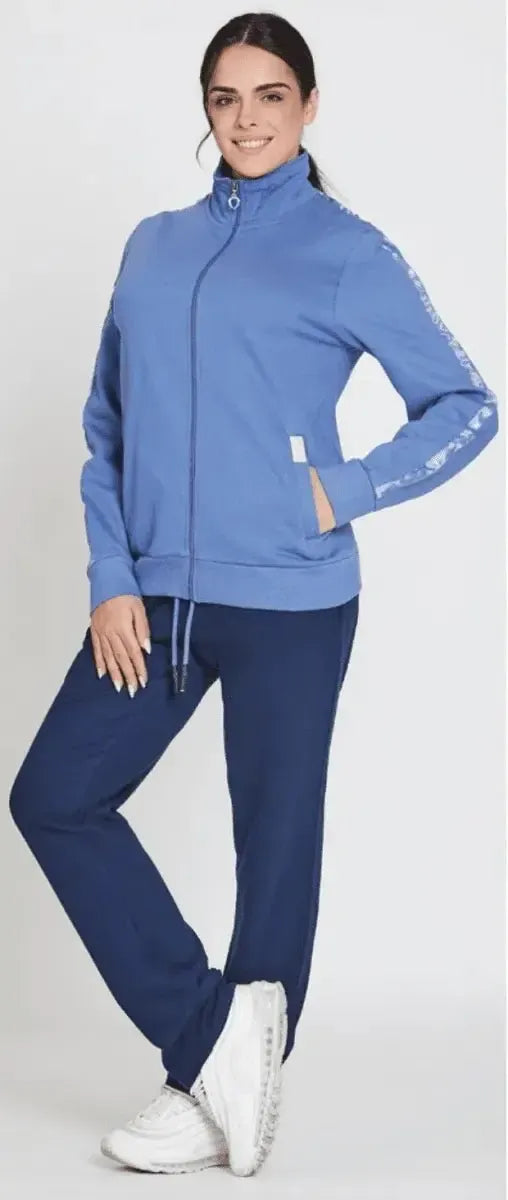 Tuta donna zip felpata Nazareno Gabrielli SD5105