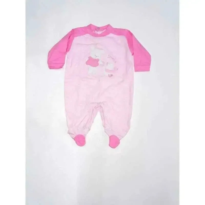 Tutina neonato bambina Pastello cotone TJ51G
