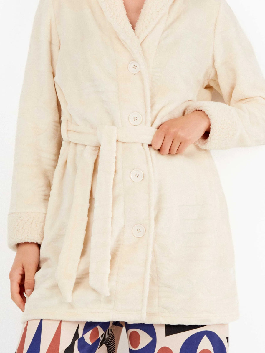 Giacca donna Gisela aperta con bottini velluto cinigliato 20315 - Caos Intimo Donna - Uomo - Bambini - Casa - Gisela