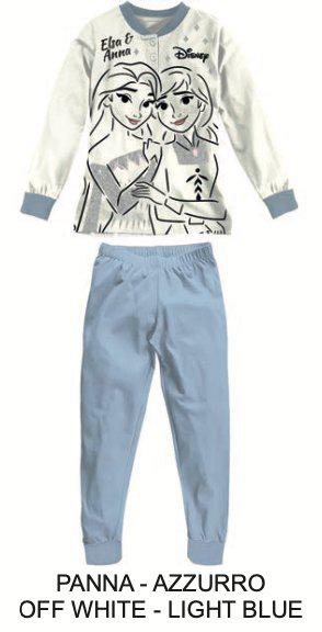 Pigiama cotone felpato Frozen bambina baby DY50C6410 - Caos Intimo Donna - Uomo - Bambini - Casa - Disney