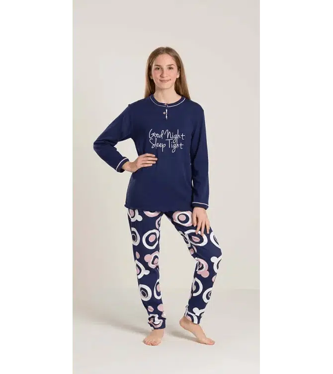 Pigiama interlock ragazza Gary V40003 - Caos Intimo Donna - Uomo - Bambini - Casa - Gary