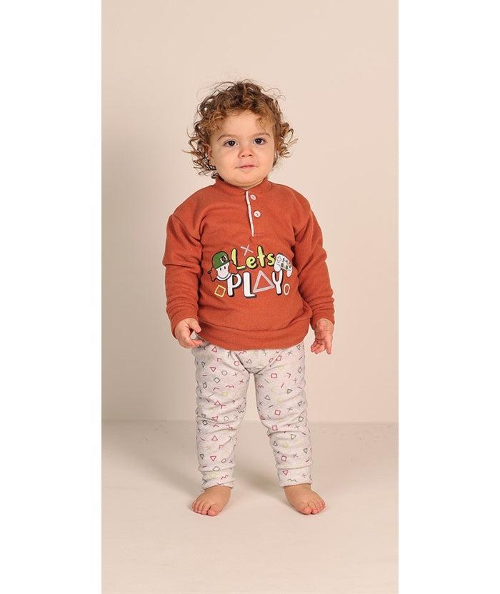 Pigiama invernale neonato bambino Gary in punto Milano 1063 - Caos Intimo Donna - Uomo - Bambini - Casa - Gary