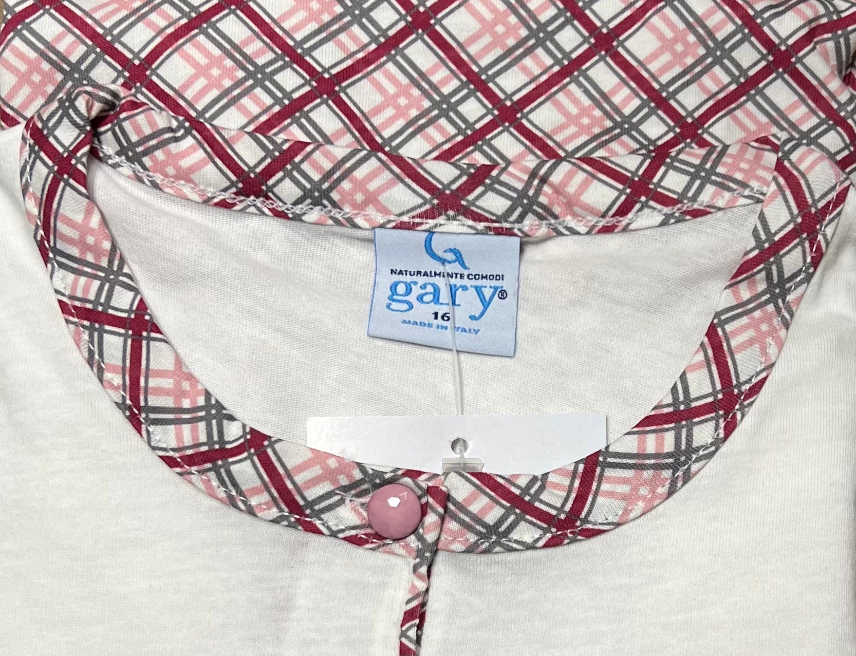 Pigiama serafino ragazza jersey puro cotone Gary R40013