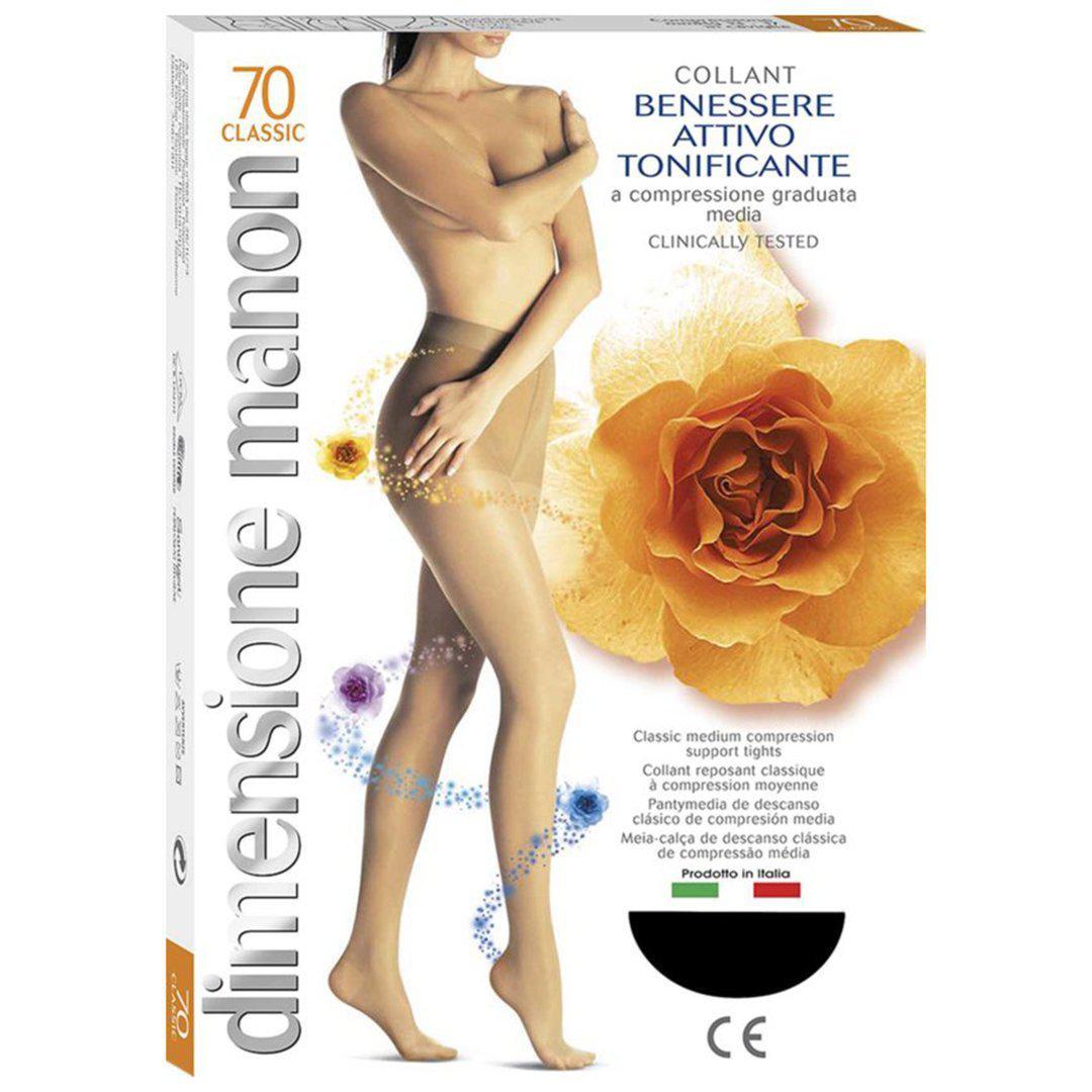 Collant donna riposante Manon Cabifi 70 den compressione media - Caos Intimo Donna - Uomo - Bambini - Casa - Cabifi