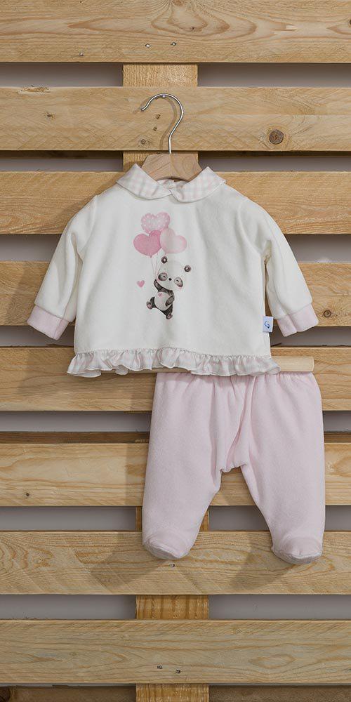 Completino Neonata ciniglia Gary S7019 - Caos Intimo Donna - Uomo - Bambini - Casa - Gary