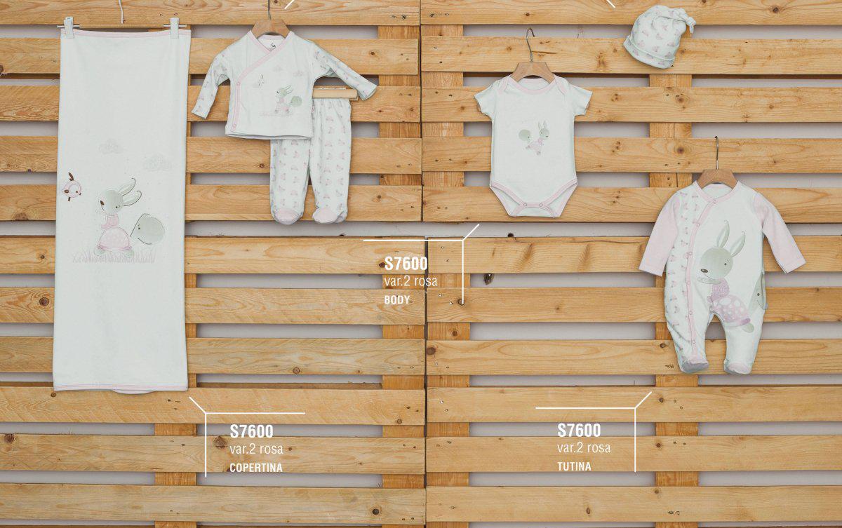 Coordinato interlock Neonati Gary S7600 - Caos Intimo Donna - Uomo - Bambini - Casa - Gary