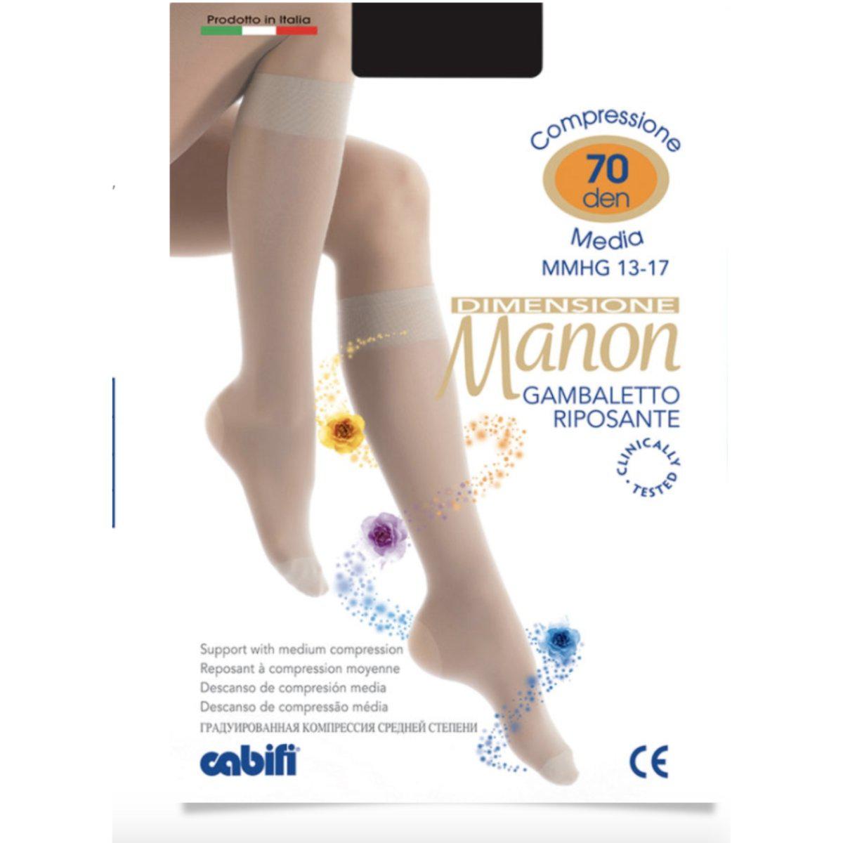Gambaletto donna riposante Manon Cabifi 70 den compressione media - Caos Intimo Donna - Uomo - Bambini - Casa - Cabifi