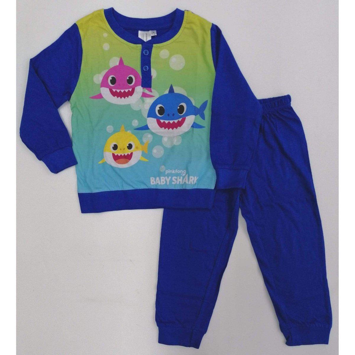 Pigiama cotone Baby Shark bambino Disney 1392 - Caos Intimo Donna - Uomo - Bambini - Casa - Disney