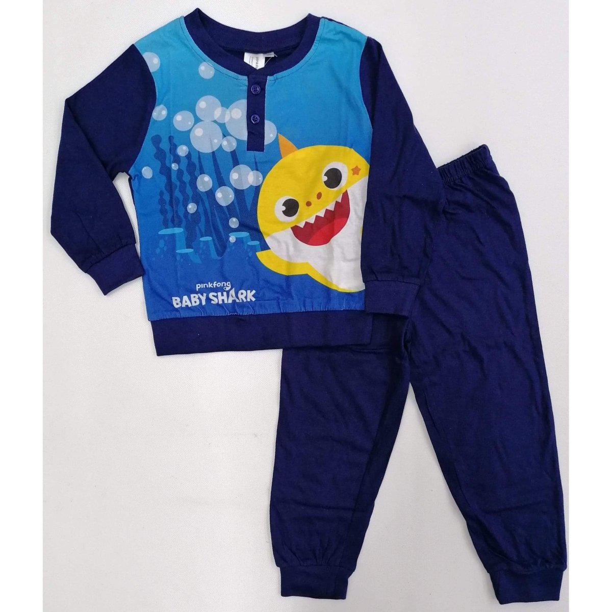 Pigiama cotone Baby Shark bambino Disney 1392 - Caos Intimo Donna - Uomo - Bambini - Casa - Disney