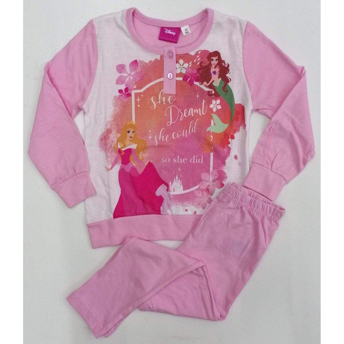 Pigiama cotone Principesse bambina Disney 1390 - Caos Intimo Donna - Uomo - Bambini - Casa - Disney