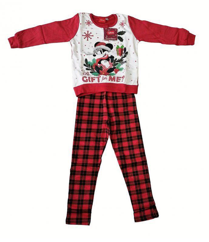 Pigiama felpato Disney Minnie bambina 0188 - Caos Intimo Donna - Uomo - Bambini - Casa - Disney