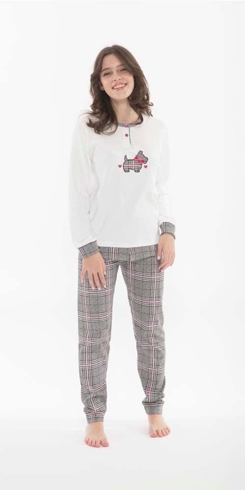Pigiama interlock ragazza Gary Q40006 - Caos Intimo Donna - Uomo - Bambini - Casa - Gary