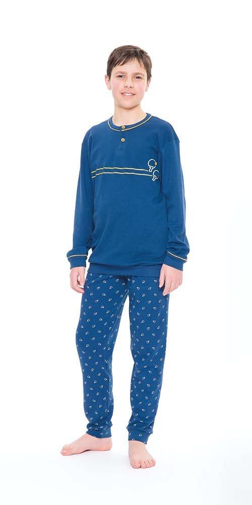 Pigiama interlock ragazzo Gary S40013 - Caos Intimo Donna - Uomo - Bambini - Casa - Gary