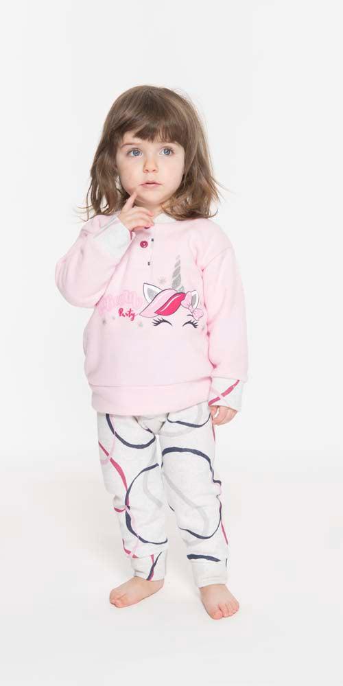 Pigiama invernale neonata bambina Gary in punto Milano Q10045 - Caos Intimo Donna - Uomo - Bambini - Casa - Gary